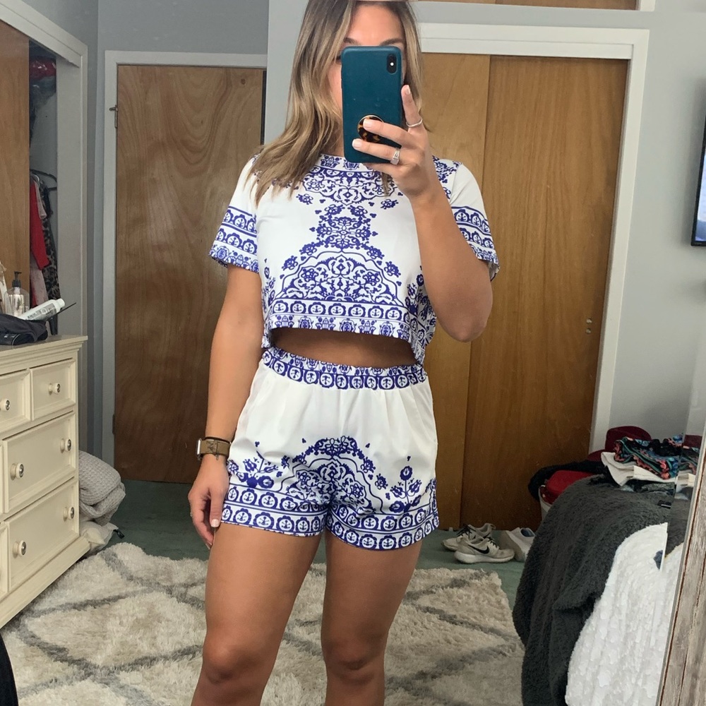 Short and T-shirt Two Piece